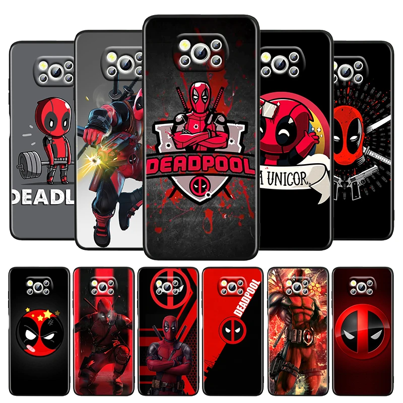 Marvel Avengers deadpool For Xiaomi Poco M4 X3 F3 GT NFC M3 C3 M2 F2 F1 X2 Pro Mi Mix3 Silicone TPU Black Phone Case Coque Cover
Marvel Avengers deadpool For Xiaomi Poco M4 X3 F3 GT NFC M3 C3 M2 F2 F1 X2 Pro Mi Mix3 Silicone TPU Black Phone Case Coque Cover