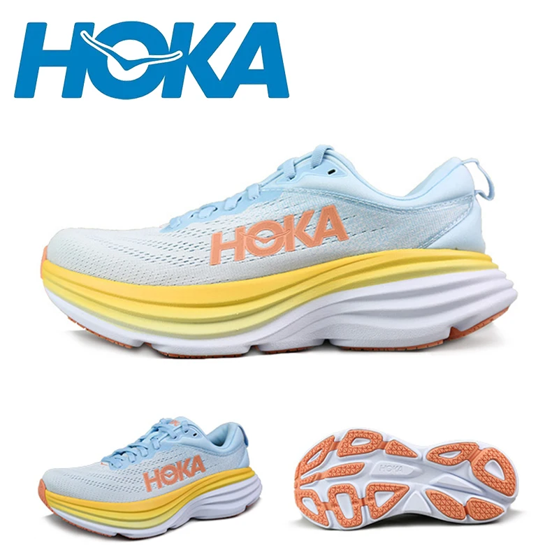 HOKA Sport Running Shoes Bondi 8 Breathable Anti Slip Cushioning Road Runs Shoes Men Sport Shoes Lifestyle Outdoor Sneaker Women
HOKA Sport Running Shoes Bondi 8 Breathable Anti Slip Cushioning Road Runs Shoes Men Sport Shoes Lifestyle Outdoor Sneaker Women