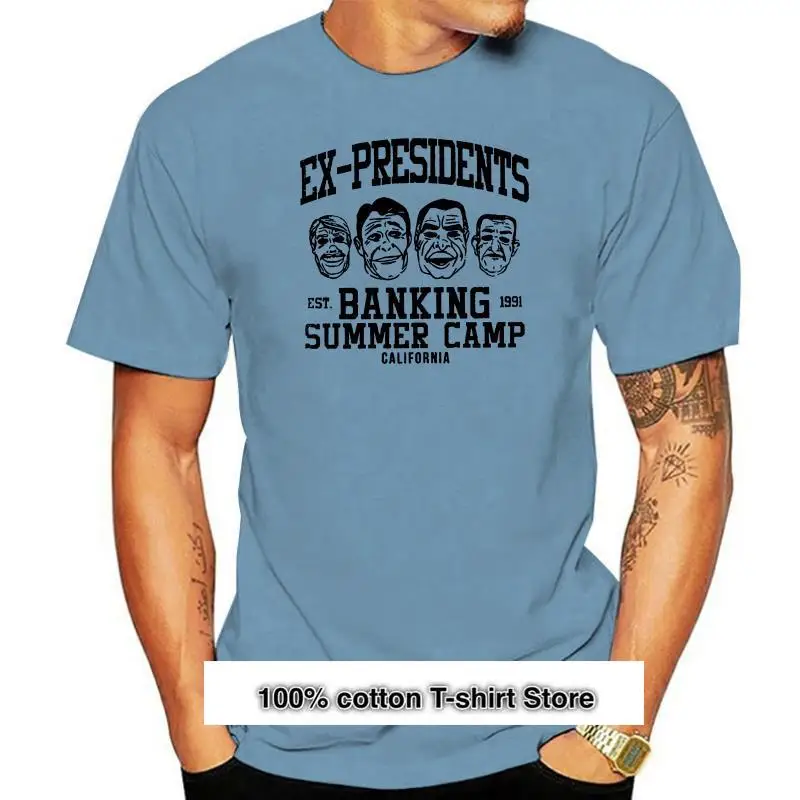 Camiseta estampada para hombres y mujeres, camisa con estampado de punto de rotura, Ex mandriles, Banking Camp, de verano, 2022
Camiseta estampada para hombres y mujeres, camisa con estampado de punto de rotura, Ex mandriles, Banking Camp, de verano, 2022