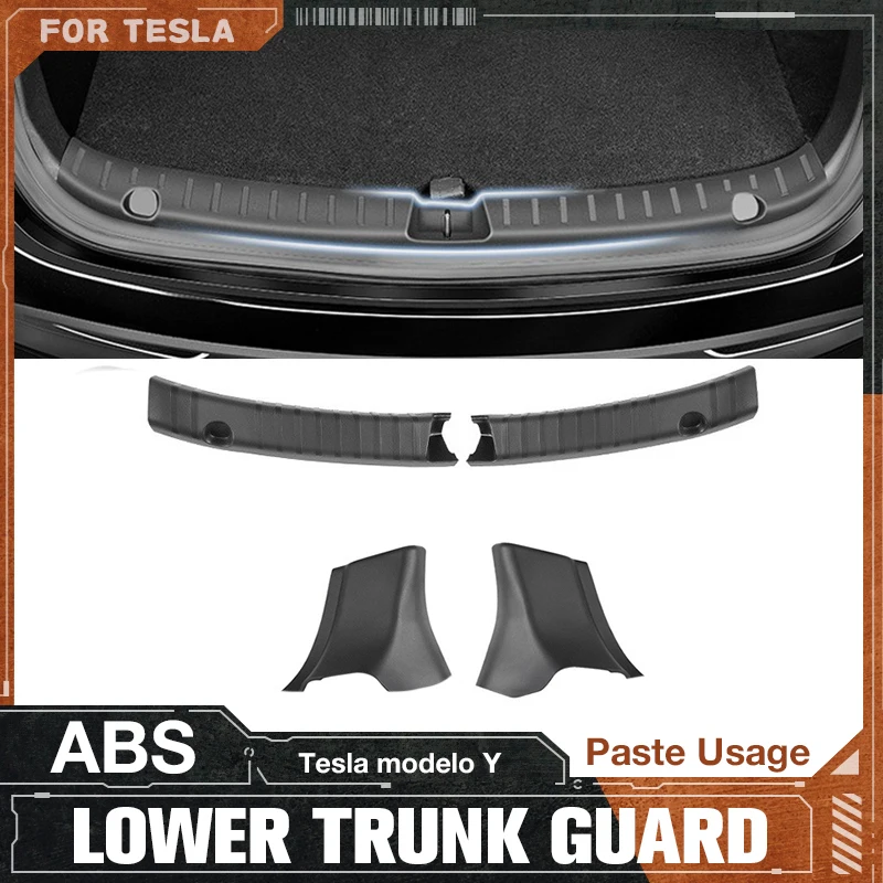 TPE ABS Flexibility High Quality 2023 Accessory For Tesla Model Y Trunk Sill Plate Protector Rubber Guards 
TPE ABS Flexibility High Quality 2023 Accessory For Tesla Model Y Trunk Sill Plate Protector Rubber Guards