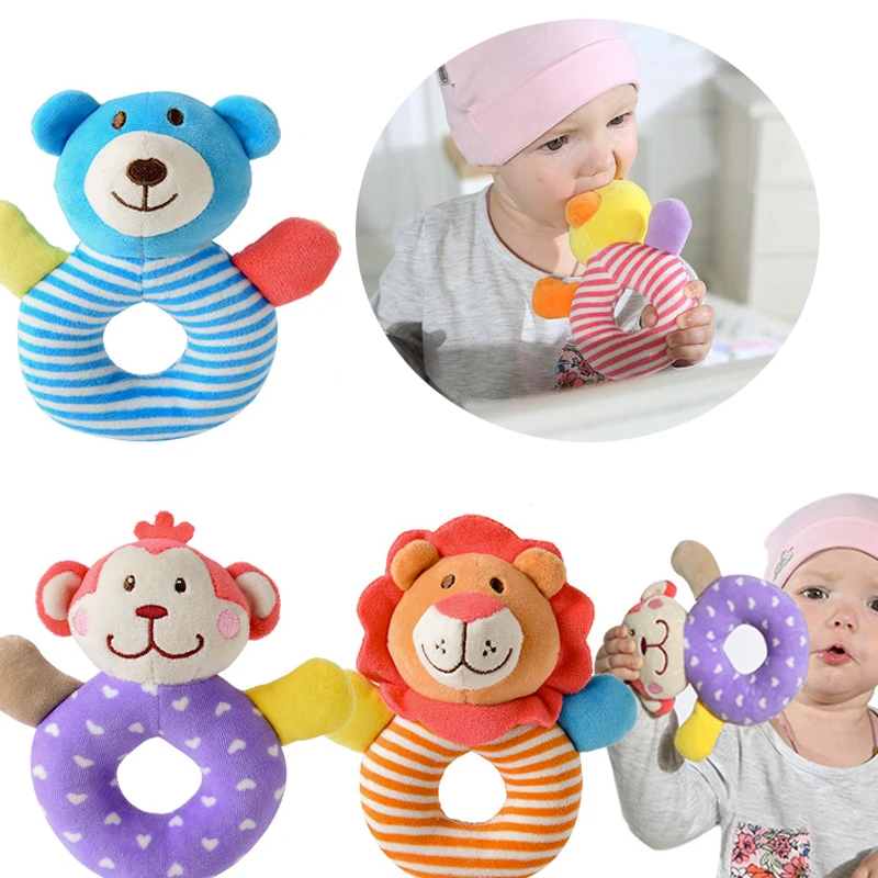 Newborn Baby Toys 0-12 Months Cartoon Animal Baby Plush Rattle Mobile Bell Toy Infant Toddler Early Educational Toys speelgoed
Newborn Baby Toys 0-12 Months Cartoon Animal Baby Plush Rattle Mobile Bell Toy Infant Toddler Early Educational Toys speelgoed