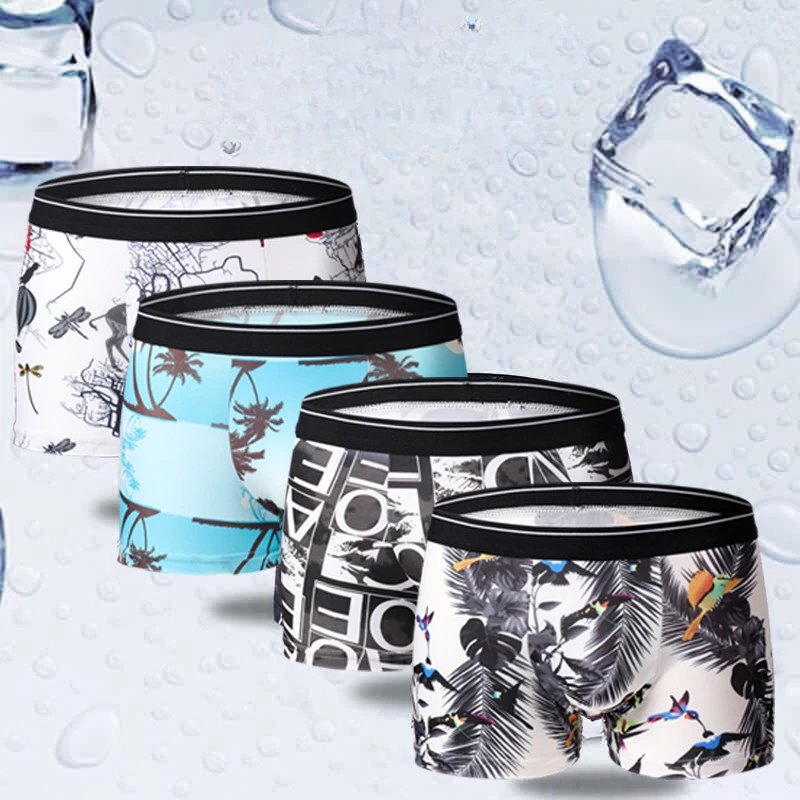 Нижнее белье мужское из вискозы, пикантное ультратонкое дышащее нижнее белье для молодежи, из вискозы, штаны с плоскими углами, Корейская версия, на лето
Нижнее белье мужское из вискозы, пикантное ультратонкое дышащее нижнее белье для молодежи, из вискозы, штаны с плоскими углами, Корейская версия, на лето