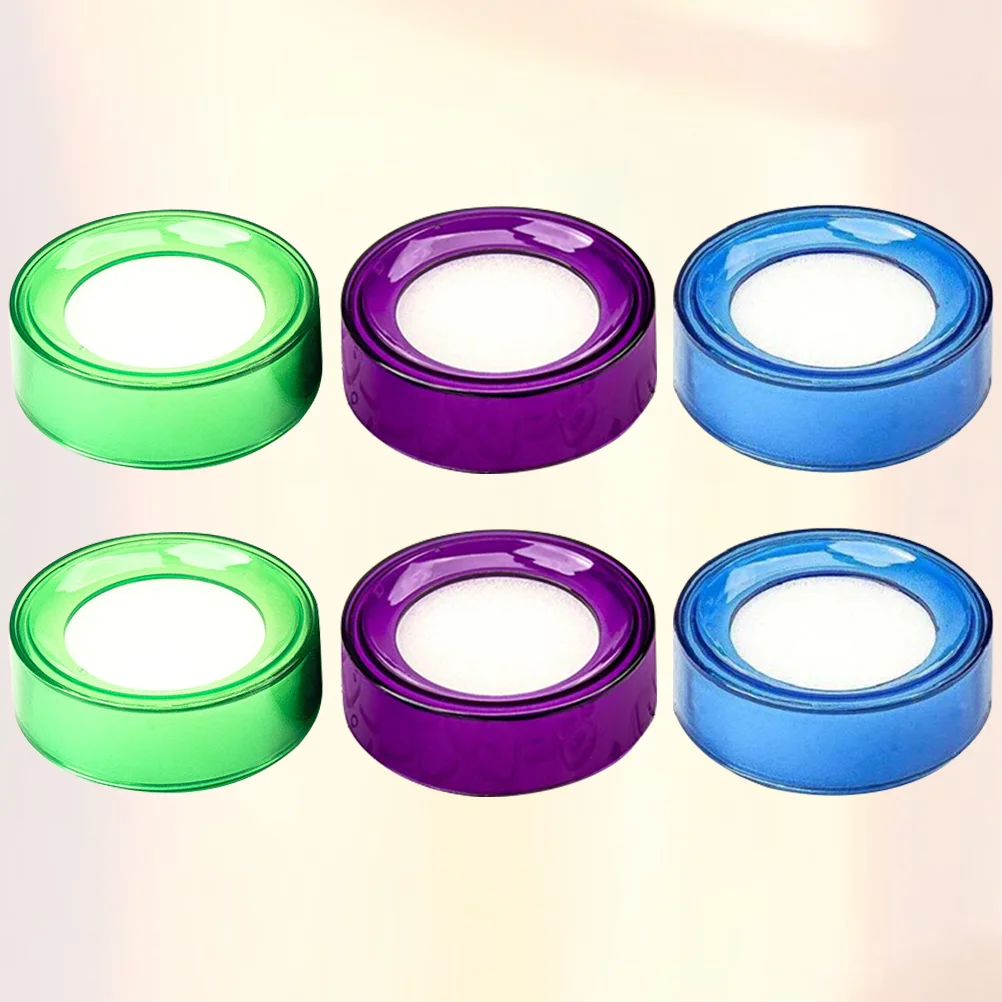 6Pcs Round Wet Sponge Fingertip Moistener, Counting Sponge Wet Pads, Portable Sponge Moistener for Home School Office ( )
6Pcs Round Wet Sponge Fingertip Moistener, Counting Sponge Wet Pads, Portable Sponge Moistener for Home School Office ( )