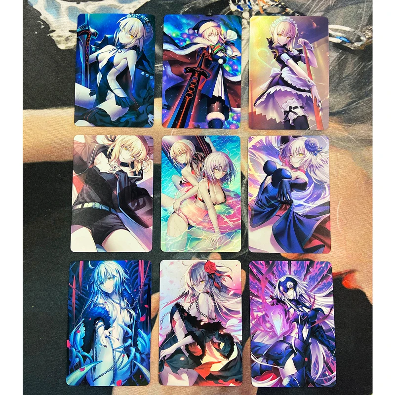 9 шт./компл. самостоятельное изготовление Fate/grand Order 4-е издание рефракционные цветные флэш-карты для рукоделия Аниме периферийные карточки коллекционные карточки Подарочные игрушки
9 шт./компл. самостоятельное изготовление Fate/grand Order 4-е издание рефракционные цветные флэш-карты для рукоделия Аниме периферийные карточки коллекционные карточки Подарочные игрушки