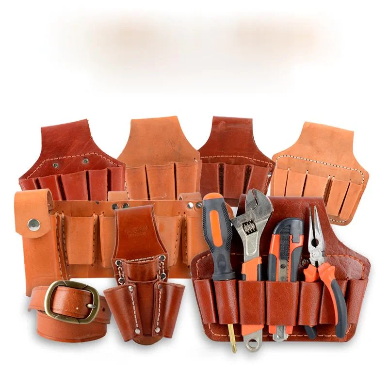 Portable Cowhide Tool Bag Profession Electrician Storage Hardware Multifunction Tool Bag Bricolage Outil Tools Packaging DB60GJ
Portable Cowhide Tool Bag Profession Electrician Storage Hardware Multifunction Tool Bag Bricolage Outil Tools Packaging DB60GJ