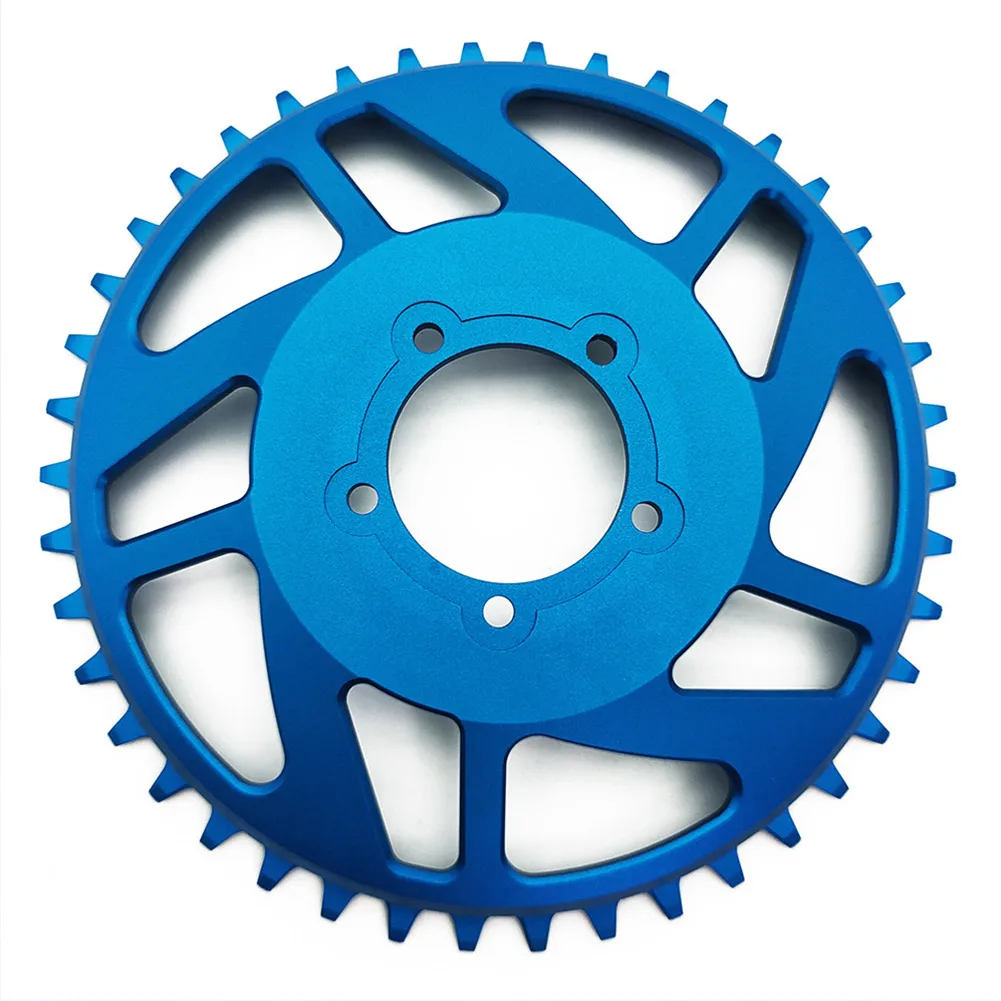 E-bike 42T Chain Ring Offset Correction FOR BAFANG BBSHD Electric Bicycle Aluminum Alloy Chain Ring Cycling Accessories
E-bike 42T Chain Ring Offset Correction FOR BAFANG BBSHD Electric Bicycle Aluminum Alloy Chain Ring Cycling Accessories