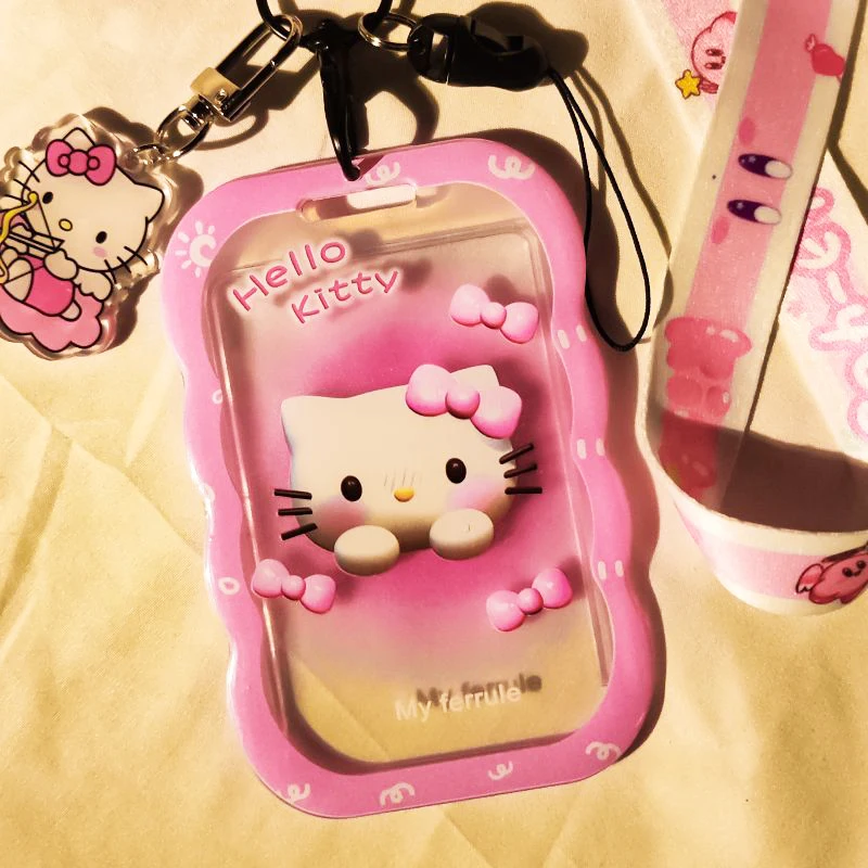 Hello Kittys Чехол для карт аниме Sanrio Kuromi Kawaii студенческие браслеты Чехол для карт защитный чехол Брелок Подвеска Игрушка для девочек подарок
Hello Kittys Чехол для карт аниме Sanrio Kuromi Kawaii студенческие браслеты Чехол для карт защитный чехол Брелок Подвеска Игрушка для девочек подарок
