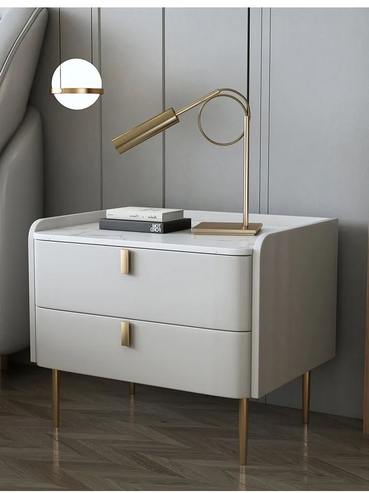Modern Minimalist Light Luxury Bedside Table Bedroom Nordic Small Rock Slab Solid Wood Narrow Section
Modern Minimalist Light Luxury Bedside Table Bedroom Nordic Small Rock Slab Solid Wood Narrow Section