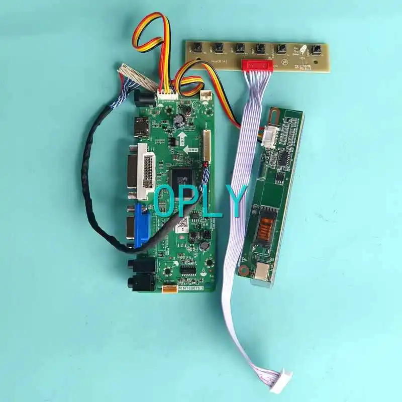 LCD Display Matrix Driver Board Fit N150X2 N150X3 N150X4 N150X6 DIY Kit 1CCFL 15" VGA DVI HDMI-Compatible 1024*768 30 Pin LVDS
LCD Display Matrix Driver Board Fit N150X2 N150X3 N150X4 N150X6 DIY Kit 1CCFL 15" VGA DVI HDMI-Compatible 1024*768 30 Pin LVDS
