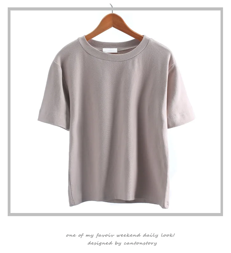 2022new t shirt cotton Short round neck tshirt casual t shirt for women Spring/Autumn Broadcloth Regular
2022new t shirt cotton Short round neck tshirt casual t shirt for women Spring/Autumn Broadcloth Regular