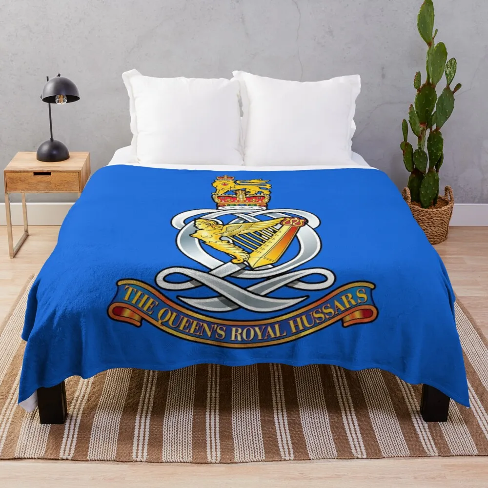 

THE QUEEN'S ROYAL HUSSARS Throw Blanket picnic blanket Sofa blankets tourist blanket couple sheep wool blanket