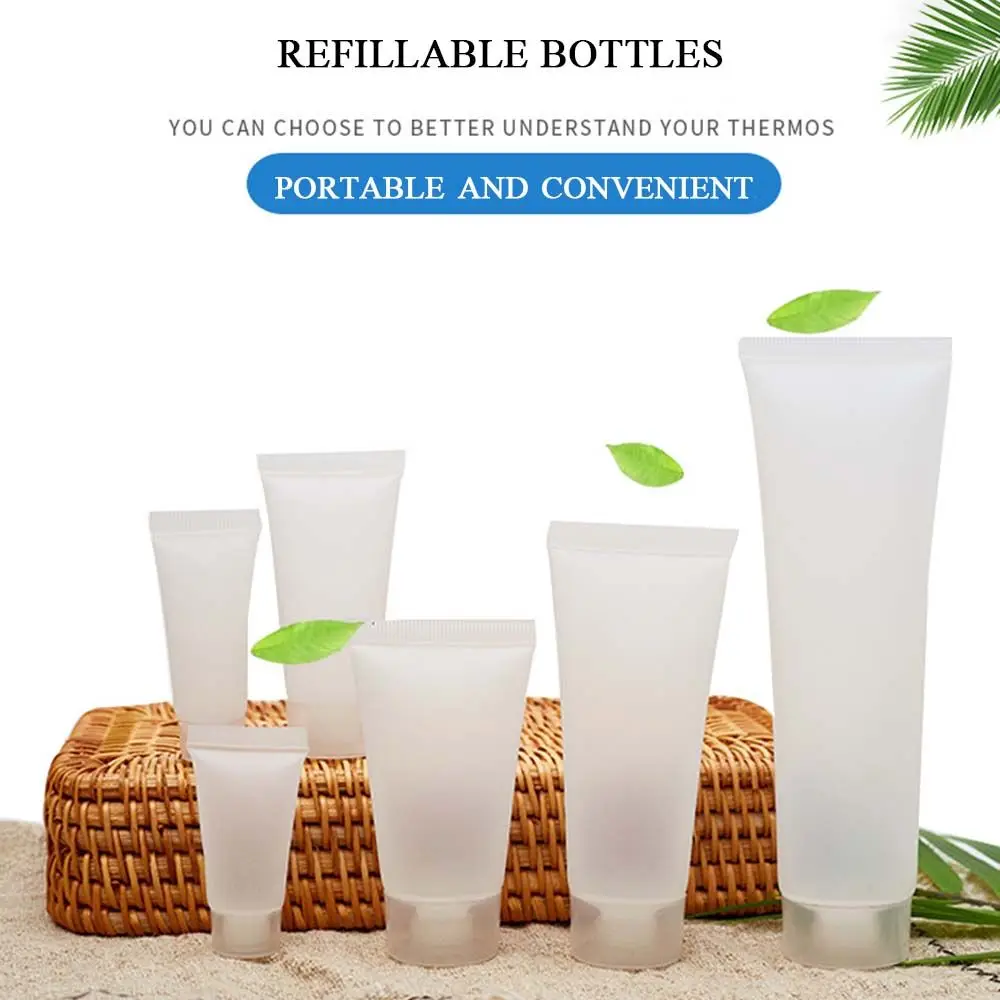 1PCS Empty Plastic Squeeze Tubes Translucent Cosmetic Cream Lotion Containers Refillable Plastic Tube Travel Bottle Hot sale
1PCS Empty Plastic Squeeze Tubes Translucent Cosmetic Cream Lotion Containers Refillable Plastic Tube Travel Bottle Hot sale