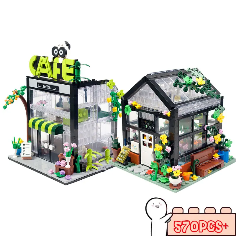 New Street View Series Flower Shop Coffee Shop Building Blocks Light Bricks Toys Birthday Gifts for Children Figures Educational
New Street View Series Flower Shop Coffee Shop Building Blocks Light Bricks Toys Birthday Gifts for Children Figures Educational