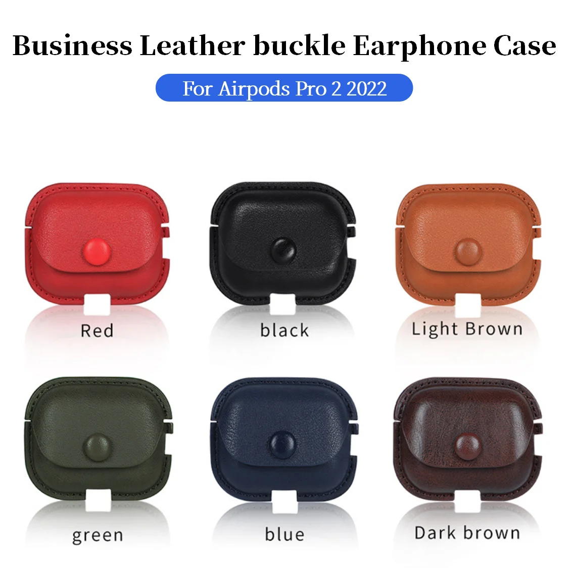 For Airpods Pro 2 Case PU Leather Buckle Earphone Shell Wireless Headphone Cover For Apple Air Pod Pro 2 Gen 2022 2nd Pro2 Case
For Airpods Pro 2 Case PU Leather Buckle Earphone Shell Wireless Headphone Cover For Apple Air Pod Pro 2 Gen 2022 2nd Pro2 Case