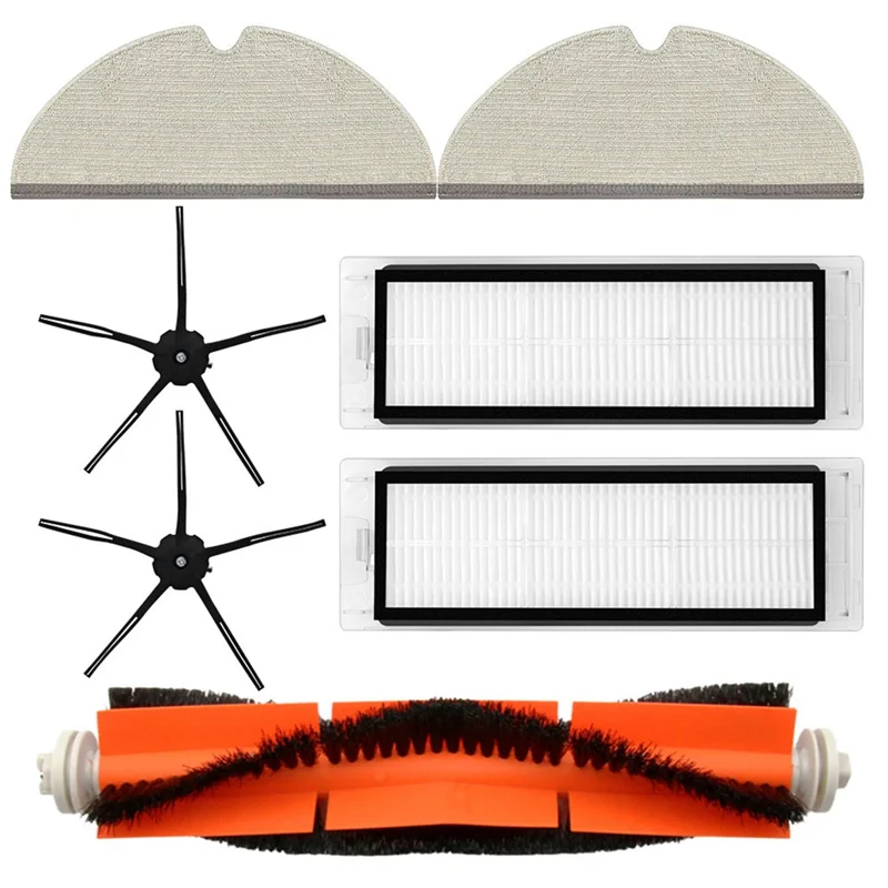 Запчасти для робота-пылесоса Xiaomi Roborock E5, сменная основная боковая щетка, фильтр НЕРА, насадка на швабру
Запчасти для робота-пылесоса Xiaomi Roborock E5, сменная основная боковая щетка, фильтр НЕРА, насадка на швабру