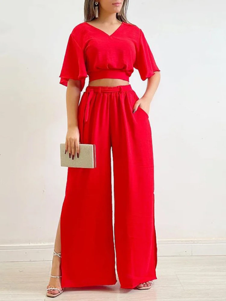 Женская одежда из двух предметов, весенне-летняя модная уличная одежда, Женская Повседневная темпераментная рубашка с V-образным вырезом и ...
Женская одежда из двух предметов, весенне-летняя модная уличная одежда, Женская Повседневная темпераментная рубашка с V-образным вырезом и ...