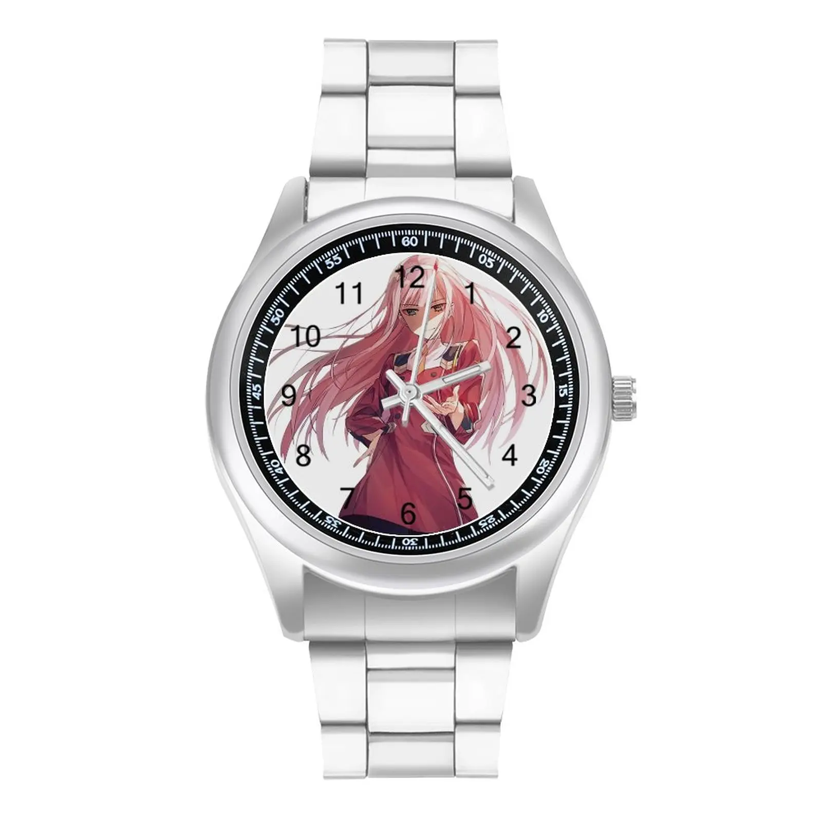 Zero Two Darling in The FranXX Hair Quartz Watch Anime Stainless Photo Wrist Watch Girl Office Colored High Class Wristwatch
Zero Two Darling in The FranXX Hair Quartz Watch Anime Stainless Photo Wrist Watch Girl Office Colored High Class Wristwatch