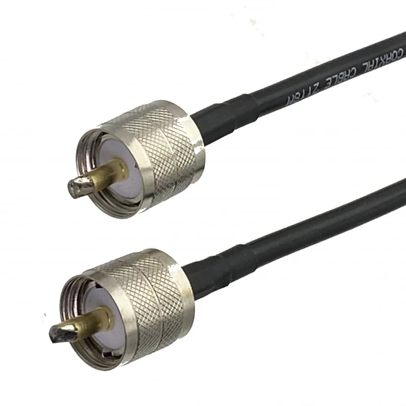 1Pcs RG58 PL259 Male plug to UHF PL259 Male Plug Connector Crimp RF Coaxial Jumper Pigtail Cable For Radio Antenna 6inch~50M
1Pcs RG58 PL259 Male plug to UHF PL259 Male Plug Connector Crimp RF Coaxial Jumper Pigtail Cable For Radio Antenna 6inch~50M