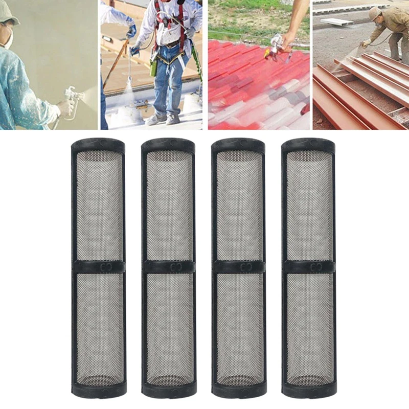 4Pc/Set 60 Stainless-steel Mesh Airless Electric Paint Sprayer Pump Filter For G 390/395/495/595 Airless Spray Pump Filter
4Pc/Set 60 Stainless-steel Mesh Airless Electric Paint Sprayer Pump Filter For G 390/395/495/595 Airless Spray Pump Filter