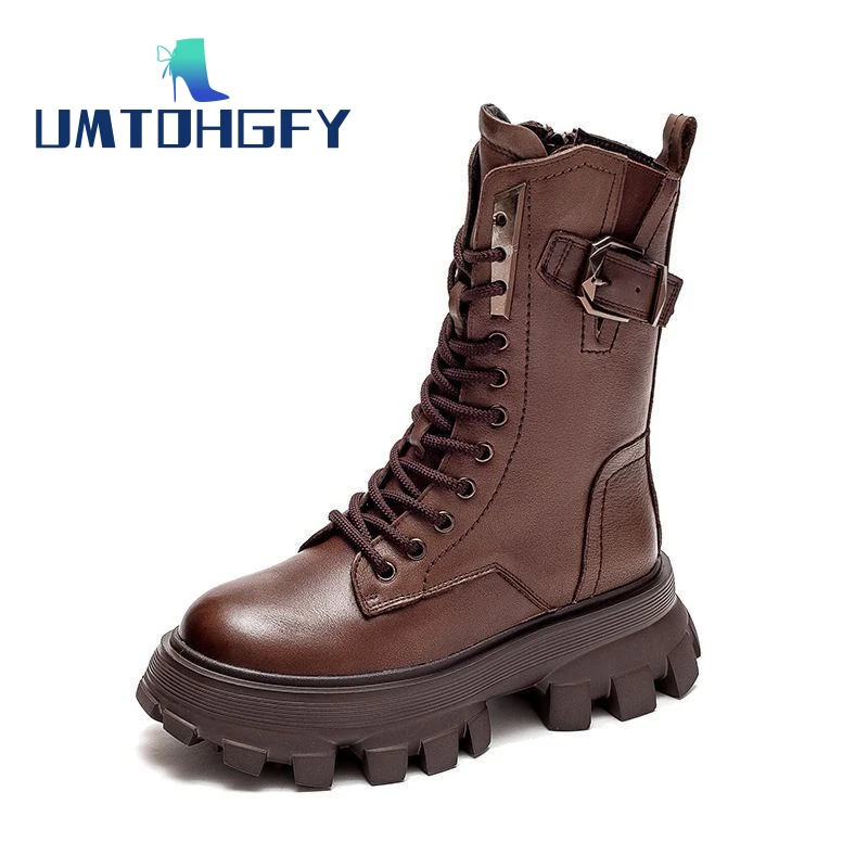 Autumn Winter Cow Leather Plus Fur Soft Women Thick Bottom Martin British Retro Personality Literary Leisure Travel Short Boots
Autumn Winter Cow Leather Plus Fur Soft Women Thick Bottom Martin British Retro Personality Literary Leisure Travel Short Boots