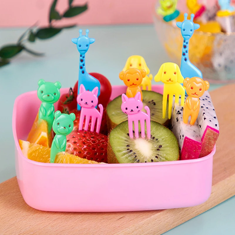 Animal Farm Fruit Fork Mini Cartoon Children Snack Cake Dessert Food Fruit Pick Toothpick Bento Lunches Party Decor Random Color
Animal Farm Fruit Fork Mini Cartoon Children Snack Cake Dessert Food Fruit Pick Toothpick Bento Lunches Party Decor Random Color