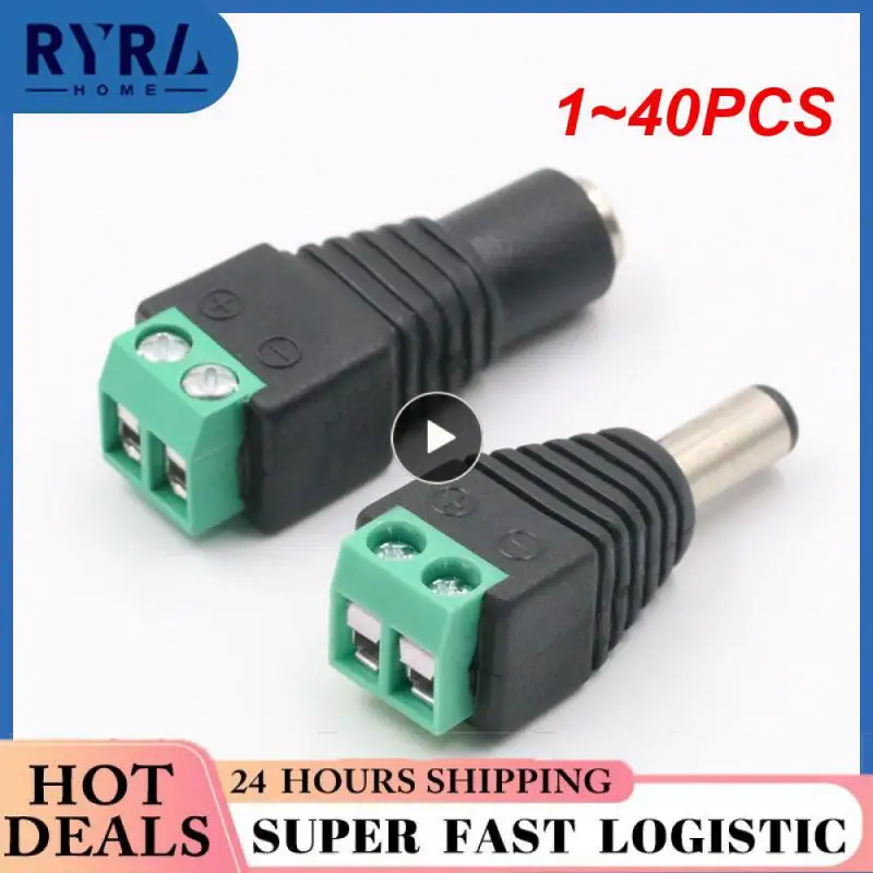 1 ~ 40 шт., адаптер питания постоянного тока для камер 2,1 мм x 5,5 мм
1 ~ 40 шт., адаптер питания постоянного тока для камер 2,1 мм x 5,5 мм