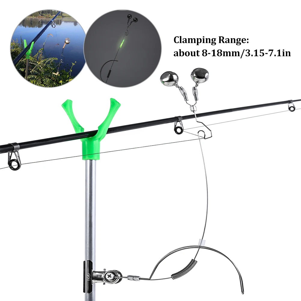 Fishing Bite Alarm Bell Stainless Steel Fishing Rod Bait Alert Bell Adjustable Anti-Corrosion Anti-Rust Carp Fishing Equipment
Fishing Bite Alarm Bell Stainless Steel Fishing Rod Bait Alert Bell Adjustable Anti-Corrosion Anti-Rust Carp Fishing Equipment