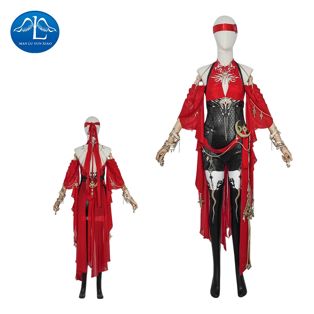 ManLuYunXiao Game Naraka: Bladepoint Cosplay Viper Ning Cosplay Costume Red Women Anime Outfit Adult Halloween Suit Custom Made
ManLuYunXiao Game Naraka: Bladepoint Cosplay Viper Ning Cosplay Costume Red Women Anime Outfit Adult Halloween Suit Custom Made