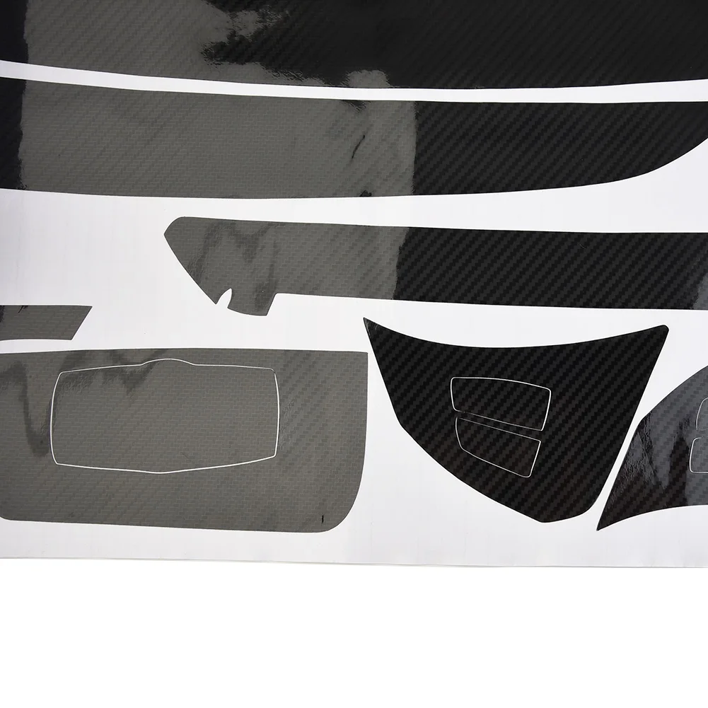 1 Set Of Carbon Fiber Pattern Interior DIY Trim Decals With Glossy Black 5D Color Surface Precisely Cut For BMW X5 E70 2007-2013
1 Set Of Carbon Fiber Pattern Interior DIY Trim Decals With Glossy Black 5D Color Surface Precisely Cut For BMW X5 E70 2007-2013