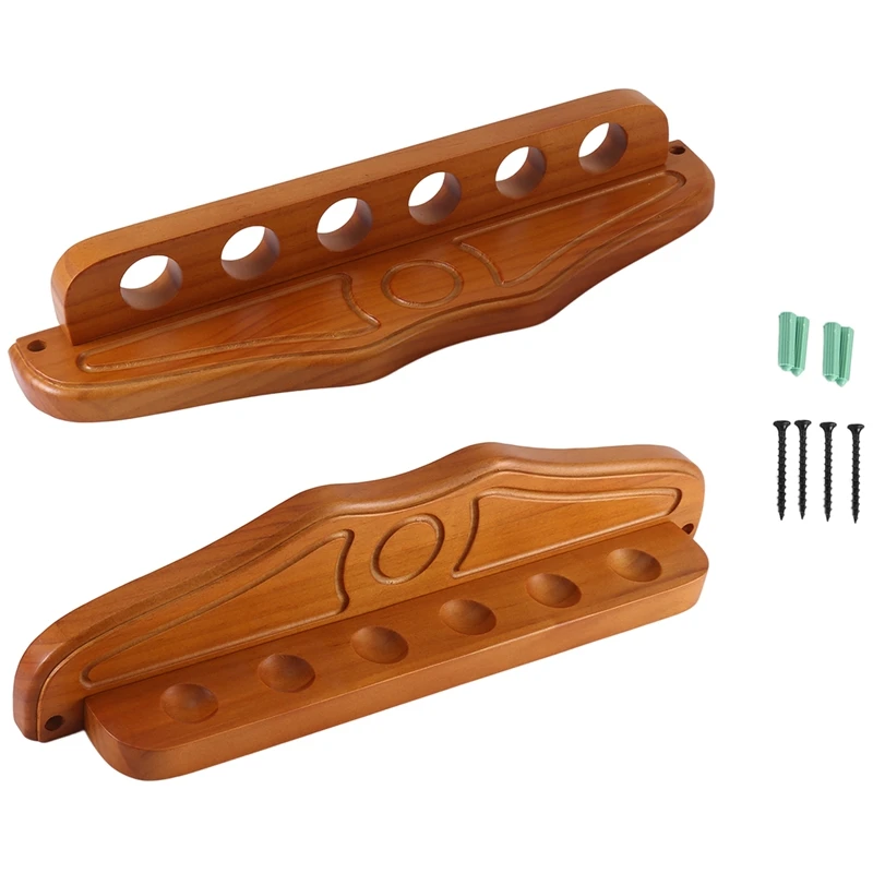 6 Holes Pool Cue Rack Wall Mounted Rack Billiard/Pool Cue Wall Rack Cue Rest Cue Stick Holder
6 Holes Pool Cue Rack Wall Mounted Rack Billiard/Pool Cue Wall Rack Cue Rest Cue Stick Holder