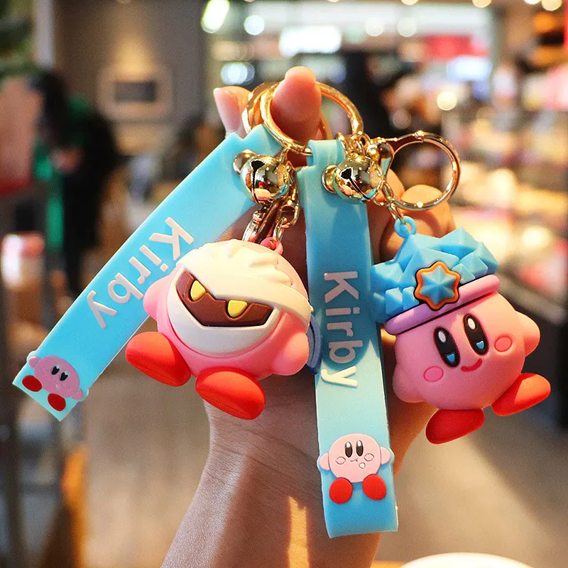 Kirby Of The Stars Keychain Kawaii Special Pink Kirby Star Stickers Keychain Adventure Game Strawberry Keychain Bag Pendant
Kirby Of The Stars Keychain Kawaii Special Pink Kirby Star Stickers Keychain Adventure Game Strawberry Keychain Bag Pendant