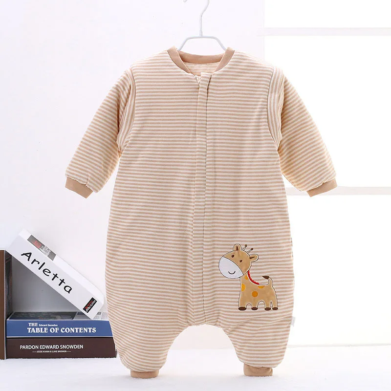 Detachable Sleeve Baby Sleeping Bag Split-leg Pure Cotton Newborn Sleeping Bag Autumn Winter Cotton Interlayer Baby Sleeping Bag
Detachable Sleeve Baby Sleeping Bag Split-leg Pure Cotton Newborn Sleeping Bag Autumn Winter Cotton Interlayer Baby Sleeping Bag