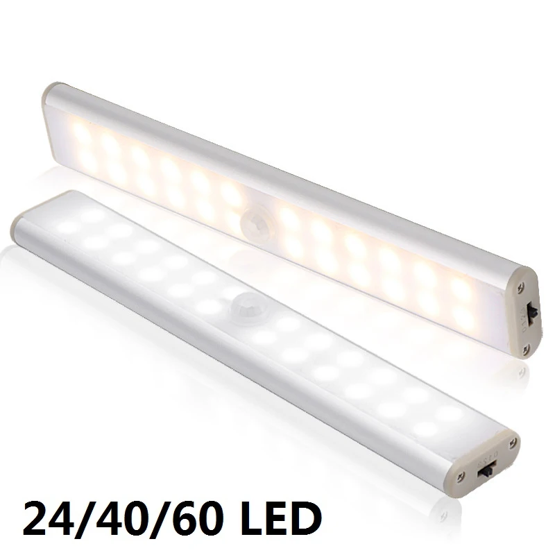 LED Motion Sensor Closet Light 6 10 24 40 60 LEDs Under Cabinet Light Magnetic Night Lamp For Kitchen Stairs Wardrobe Cupboard
LED Motion Sensor Closet Light 6 10 24 40 60 LEDs Under Cabinet Light Magnetic Night Lamp For Kitchen Stairs Wardrobe Cupboard