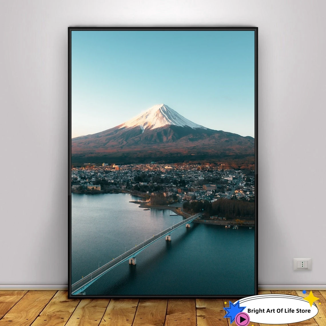 

Mt Fuji Sunrise Japan Photo Art Print Home Decor Poster (No Frame)