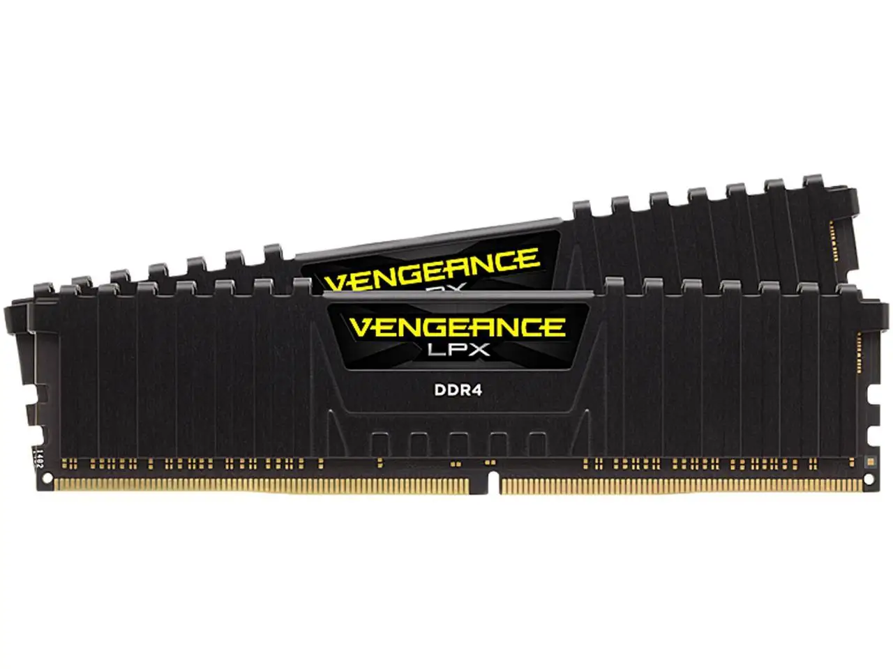 

CORSAIR Vengeance LPX 32GB (2 x 16GB) 288-Pin PC RAM DDR4 3600 (PC4 28800) Intel XMP 2.0 Desktop Memory Model CMK32GX4M2D3600C18