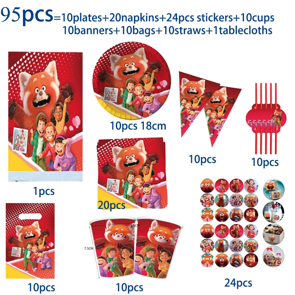 95pcs Disposable Tablecloths Plates Cups Straws Flags Turning Red Disaposable Tableware Party Favors Birthday Party Decorations
95pcs Disposable Tablecloths Plates Cups Straws Flags Turning Red Disaposable Tableware Party Favors Birthday Party Decorations
