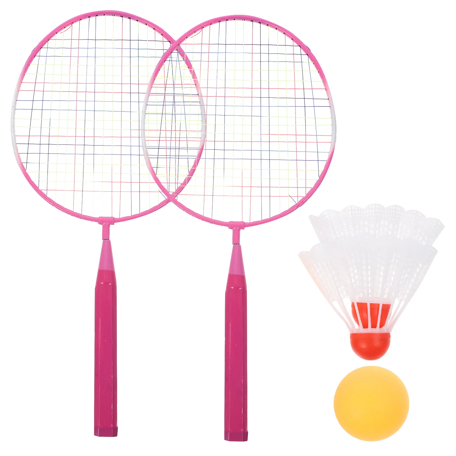Badminton Rackets Fun Badminton Set Colored Outdoor Sports Leisure Toys Kids Play Game For Badminton Beginners Children 
Badminton Rackets Fun Badminton Set Colored Outdoor Sports Leisure Toys Kids Play Game For Badminton Beginners Children