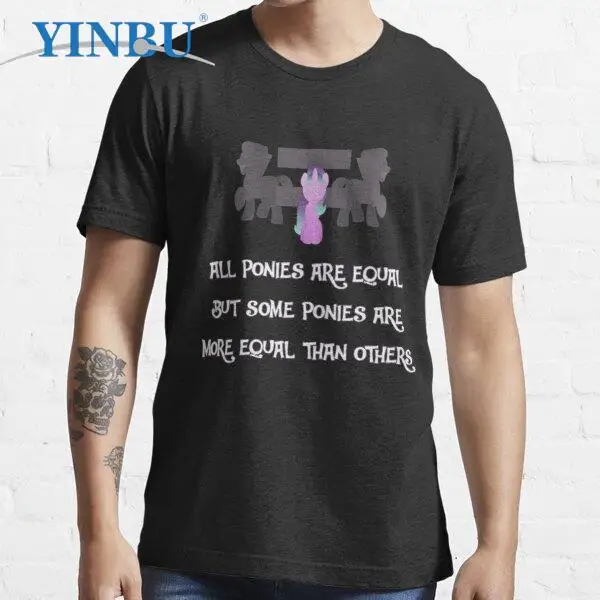 My Little MLP Starlight Glimmer All Ponies are Equal YINBU High quality t shirts Men starlight glimmer t-shirt Graphic Tee
My Little MLP Starlight Glimmer All Ponies are Equal YINBU High quality t shirts Men starlight glimmer t-shirt Graphic Tee