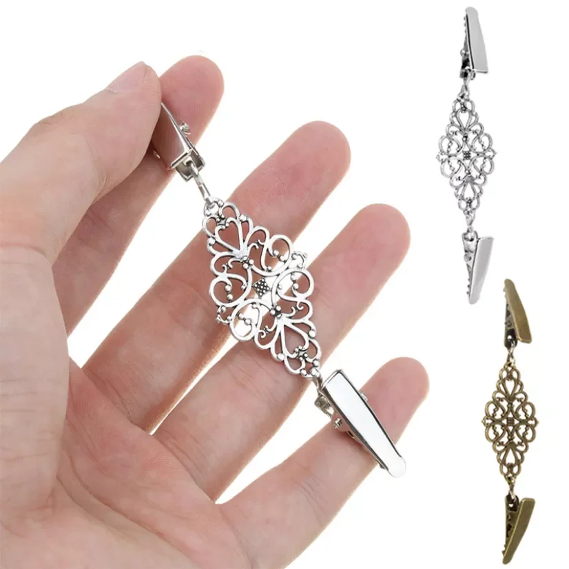 Retro Cardigan Clip Fasteners for Clothes Clothespins Scarf Clip Brooch Sliver Pin Buckle Clip Holder Women Dress Jewelry
Retro Cardigan Clip Fasteners for Clothes Clothespins Scarf Clip Brooch Sliver Pin Buckle Clip Holder Women Dress Jewelry