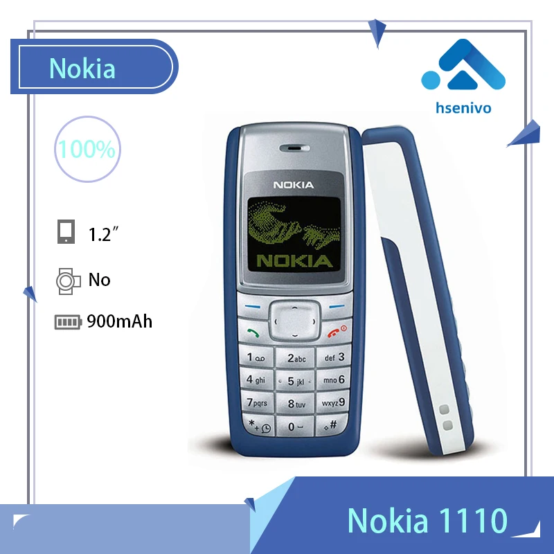 Nokia 1110 Восстановленный-оригинальный Nokia 1110 1110i, разблокированный, GSM 2G, недорогой, Восстановленный сотовый телефон Nokia хорошего качества
Nokia 1110 Восстановленный-оригинальный Nokia 1110 1110i, разблокированный, GSM 2G, недорогой, Восстановленный сотовый телефон Nokia хорошего качества