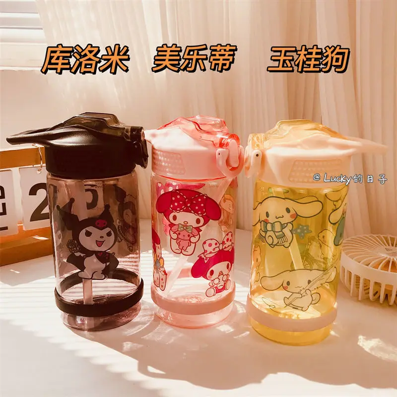 Kawaii Anime Cinnamoroll My Melody Kuromi Cute Cartoon DIY Large Capacity Drop-proof Plastic Cup with Straw Birthday Gift
Kawaii Anime Cinnamoroll My Melody Kuromi Cute Cartoon DIY Large Capacity Drop-proof Plastic Cup with Straw Birthday Gift