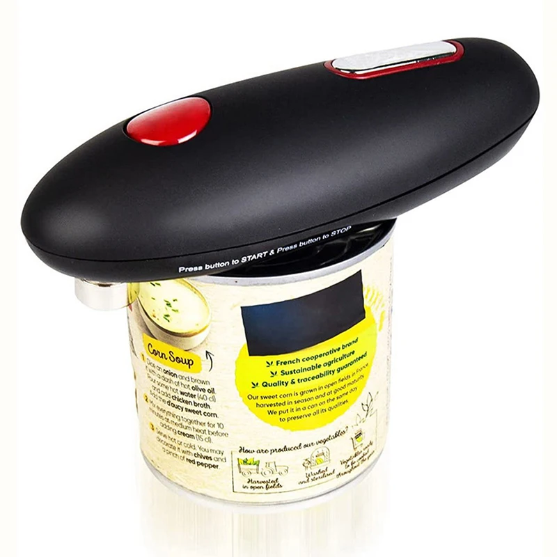 Electric Can Opener Mini One Touch Automatic Smooth Edges Openers Handheld Jar Openers Battery Operated Portable for Kitchen
Electric Can Opener Mini One Touch Automatic Smooth Edges Openers Handheld Jar Openers Battery Operated Portable for Kitchen
