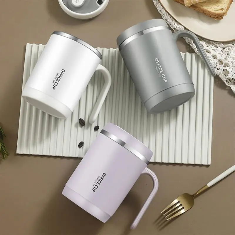 Wide Mouth Design Office Bottle Thermoses Comfortable Grip Coffee Milk Cups Large Caliber Travel Car Mug Corrosion Resistance
Wide Mouth Design Office Bottle Thermoses Comfortable Grip Coffee Milk Cups Large Caliber Travel Car Mug Corrosion Resistance