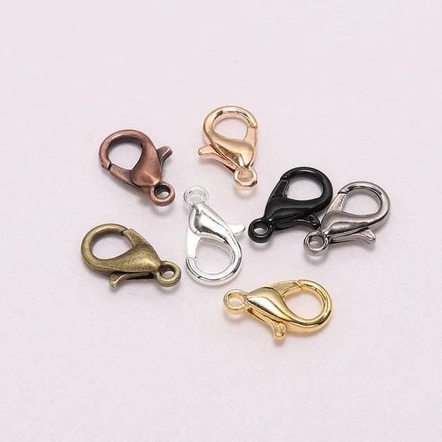 Lobster buckle Zinc Alloy 12x6mm wholesale Handmade Making Materials DIY Necklace&Bracelet Chain Jewelry Accessories
Lobster buckle Zinc Alloy 12x6mm wholesale Handmade Making Materials DIY Necklace&Bracelet Chain Jewelry Accessories