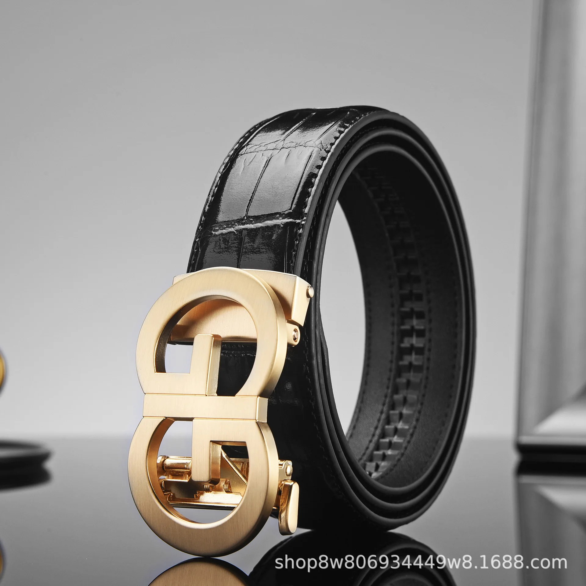 New Alligator Leather Belt Real Leather Men Automatic Buckle Business Casual Belt Classic Jeans With Belt
New Alligator Leather Belt Real Leather Men Automatic Buckle Business Casual Belt Classic Jeans With Belt