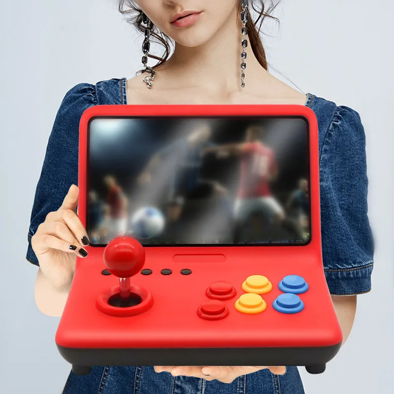 New Arcade Game Console 9 inch Linux System Handheld Game Console Support 64G TF Expend Video Game For PS1 SFC
New Arcade Game Console 9 inch Linux System Handheld Game Console Support 64G TF Expend Video Game For PS1 SFC