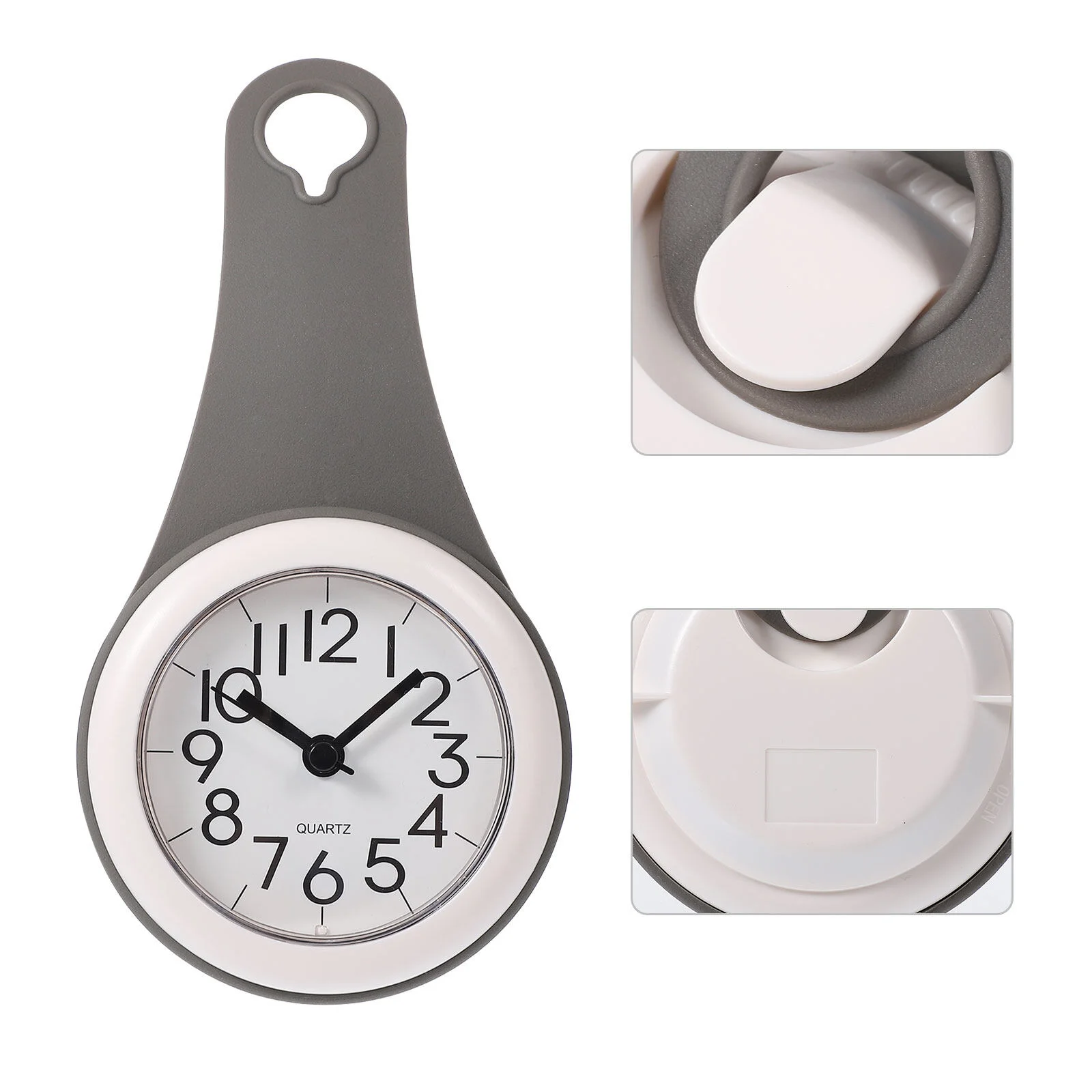 Bathroom Suction Cup Wall Clock Shower Hanging Hole Country Decor Waterproof Small Home Decorate
Bathroom Suction Cup Wall Clock Shower Hanging Hole Country Decor Waterproof Small Home Decorate