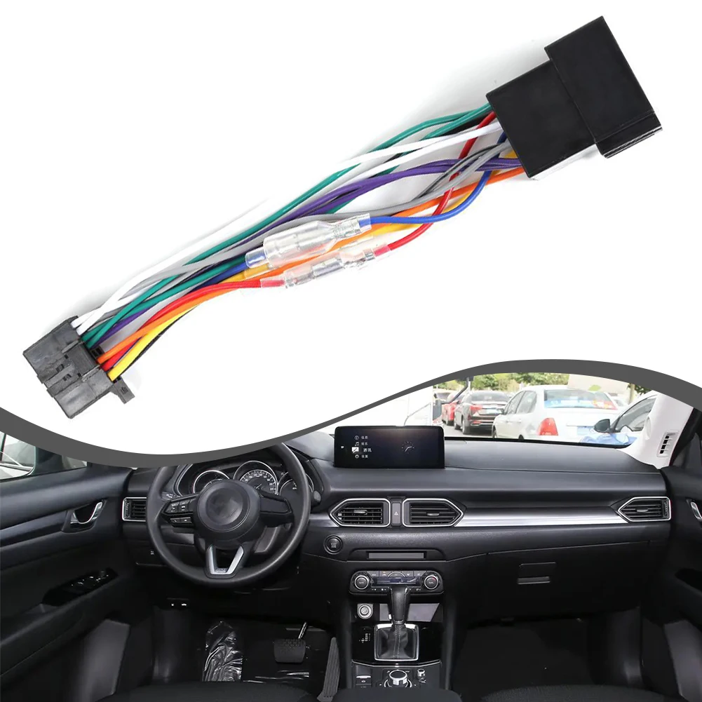 For Pioneer 2003-On Car Stereo Radio ISO Wiring Harness Connector Plug Cable 16-pin Plug Cable Car Electronics Accessories
For Pioneer 2003-On Car Stereo Radio ISO Wiring Harness Connector Plug Cable 16-pin Plug Cable Car Electronics Accessories