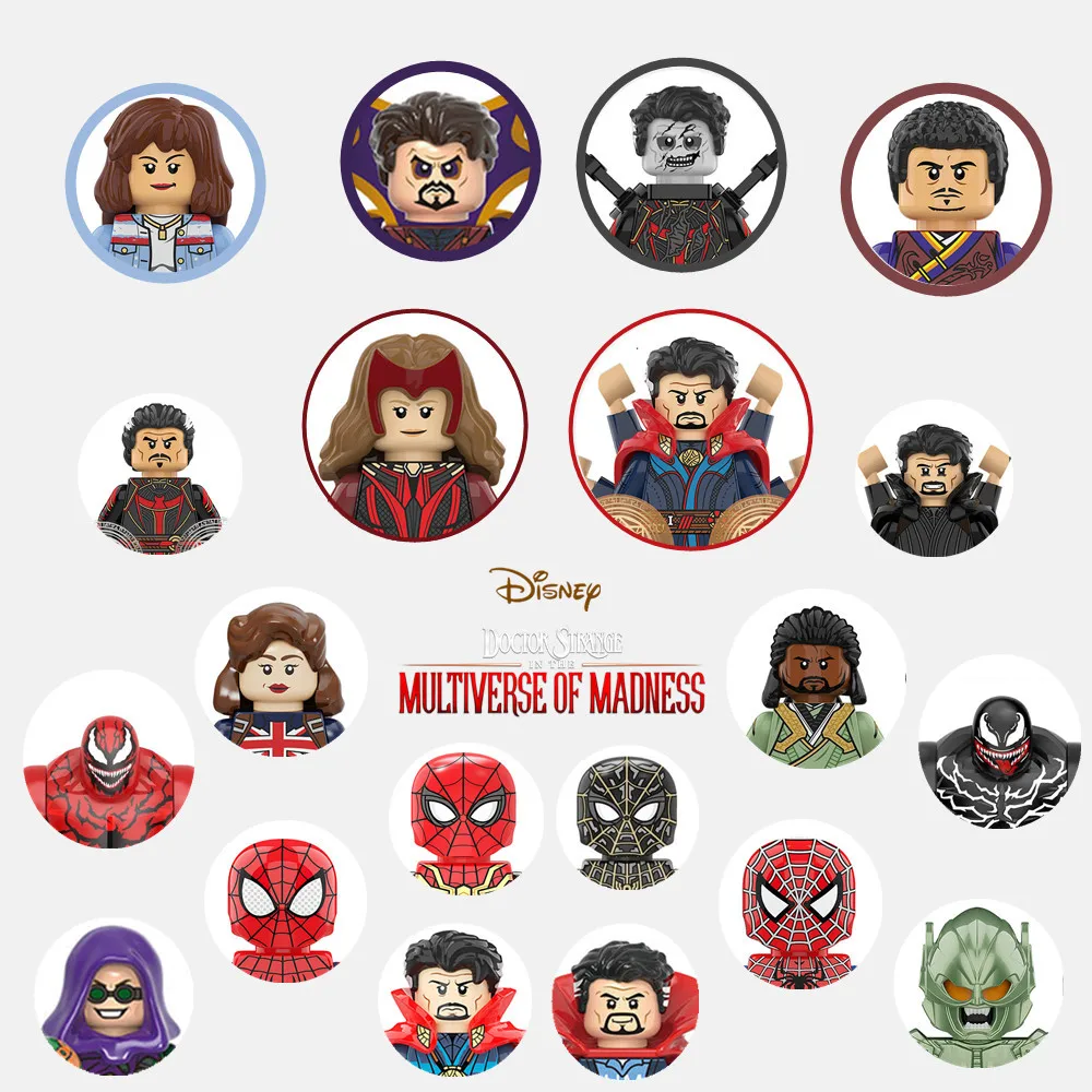 Disney Marvel Spiderman No Way Home Peter Parker Doctor Strange Figures Avengers Building Brick Block Toy Kid Gift
Disney Marvel Spiderman No Way Home Peter Parker Doctor Strange Figures Avengers Building Brick Block Toy Kid Gift