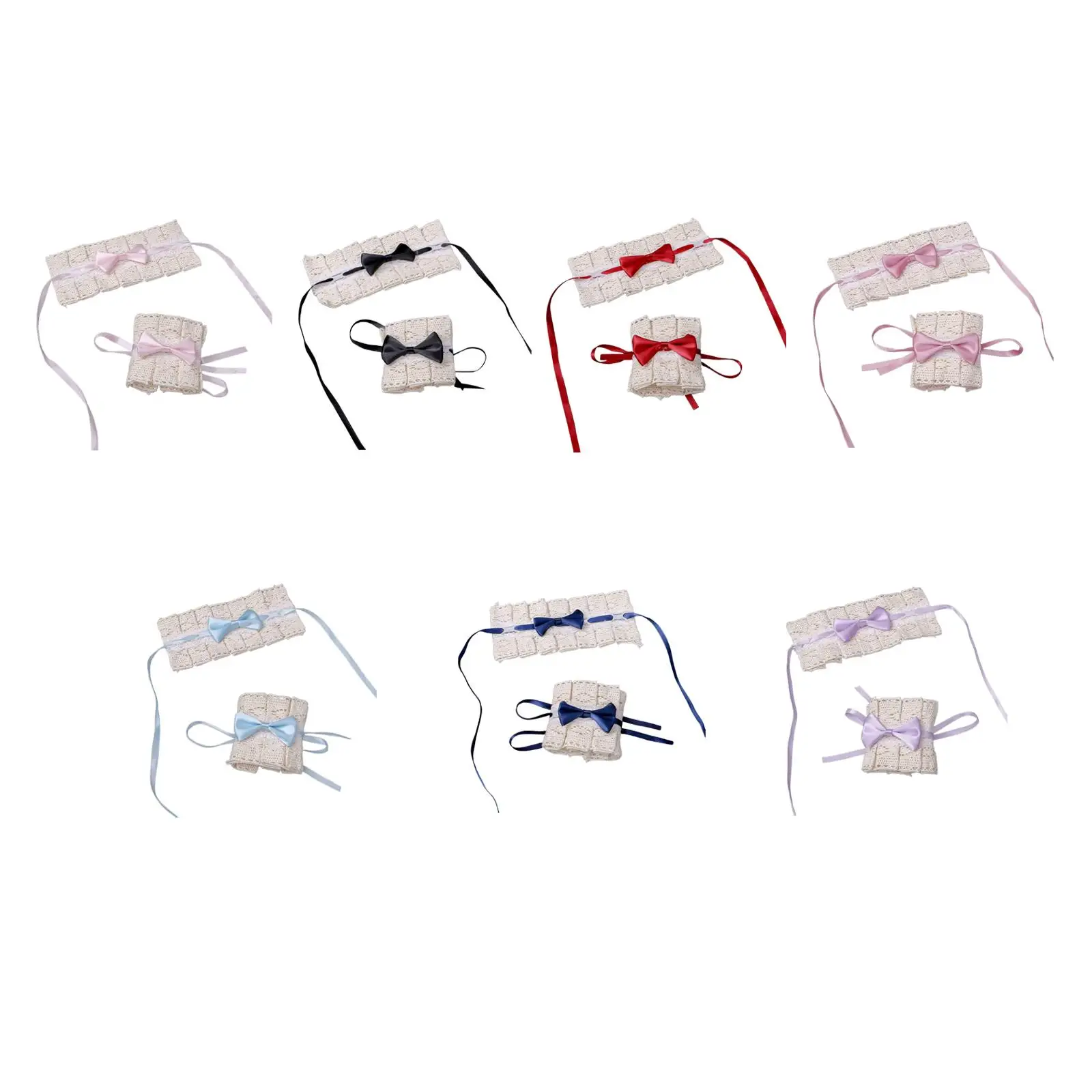 Maid Cosplay Accessories Bowknot Ruffled Bracelet Lolita Hand Sleeve Wrist Cuffs
Maid Cosplay Accessories Bowknot Ruffled Bracelet Lolita Hand Sleeve Wrist Cuffs